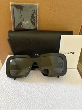 Celine | Accessories | Celine Cl4045f 0a Sunglasses Black Frame